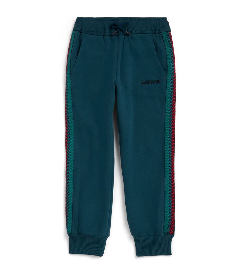 Lanvin Enfant Lanvin Enfant Chevron-Trim Sweatpants (4-14 Years)