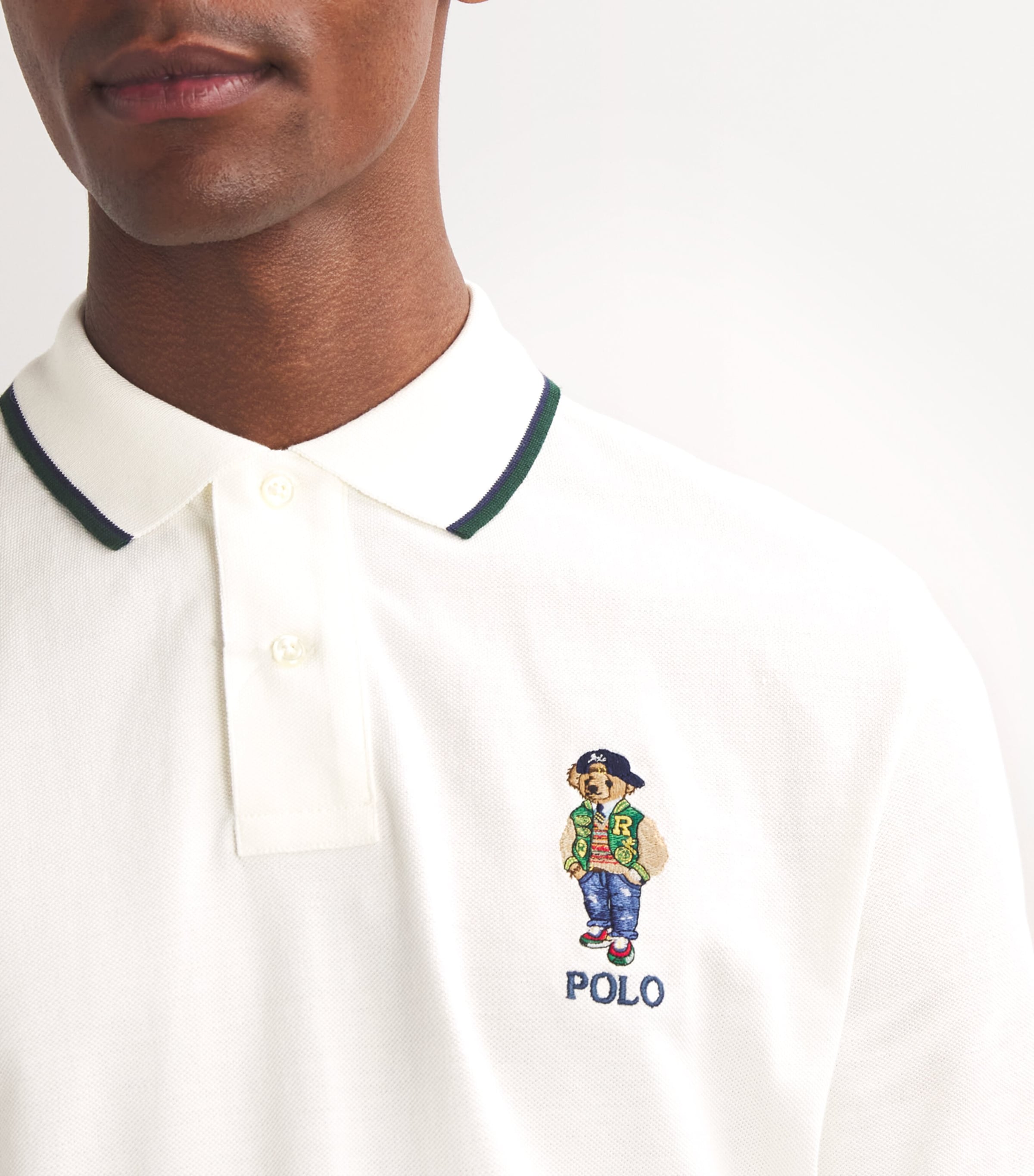 Polo Ralph Lauren Polo Ralph Lauren Polo Bear Mesh Polo Shirt