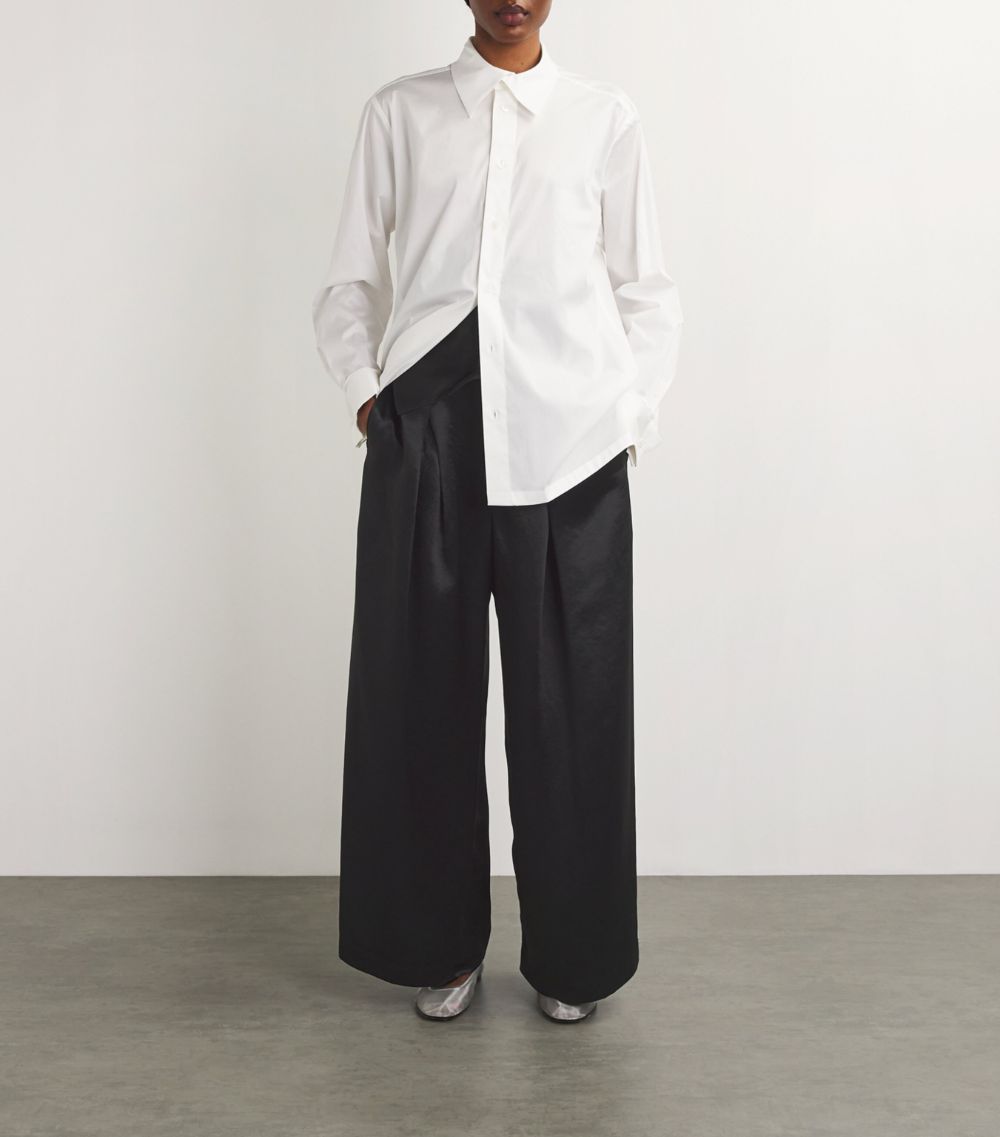 Issey Miyake Issey Miyake Gleam Wide-Leg Trousers