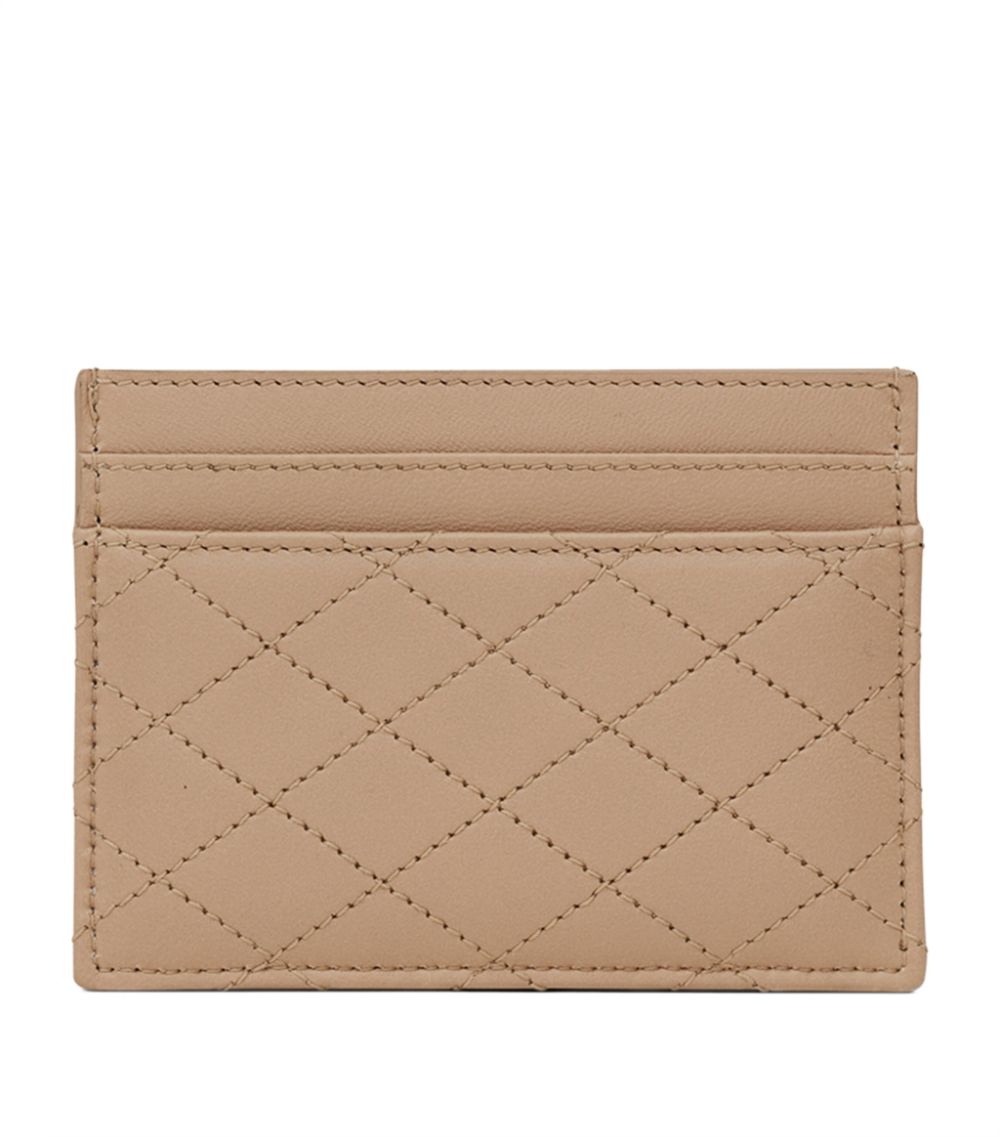 Saint Laurent Saint Laurent Leather Gaby Card Holder