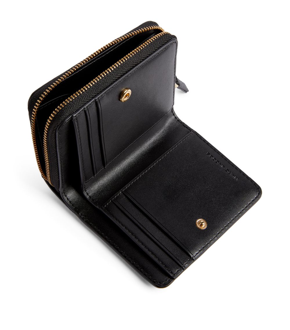 Marc Jacobs Marc Jacobs Leather The Mini Compact Wallet