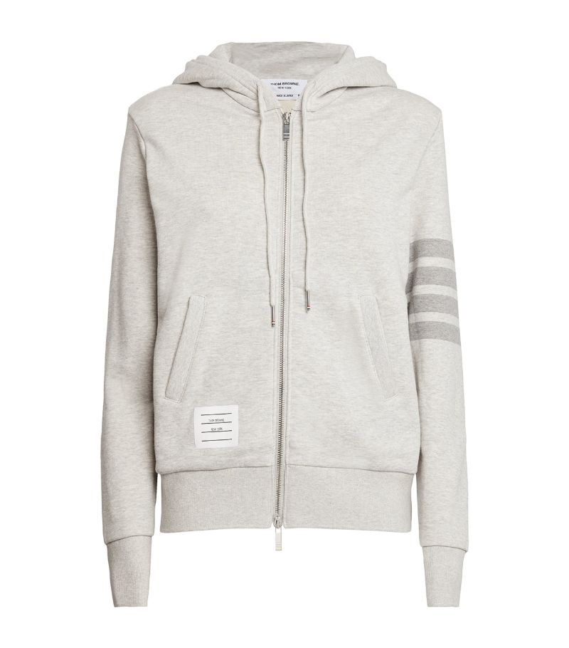 Thom Browne Thom Browne 4-Bar Zip-Up Hoodie