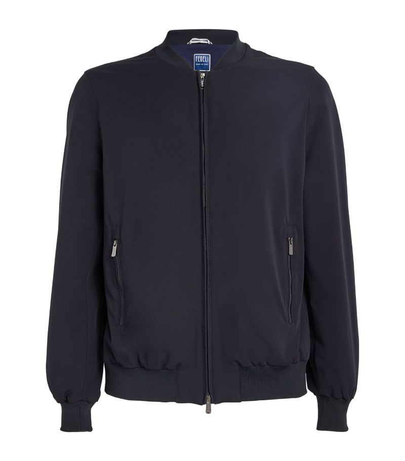 Fedeli Fedeli Zip-Up Bomber Jacket