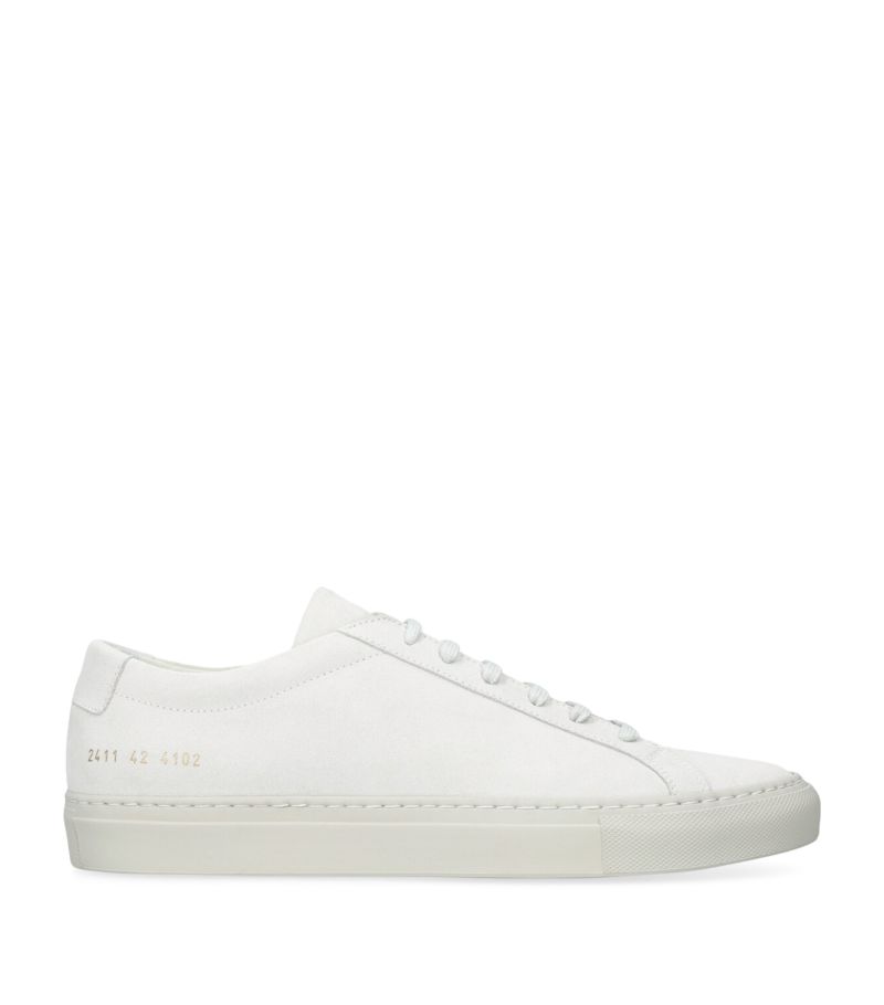 COMMON PROJECTS Common Projects Suede Low-Top Achilles Sneakers