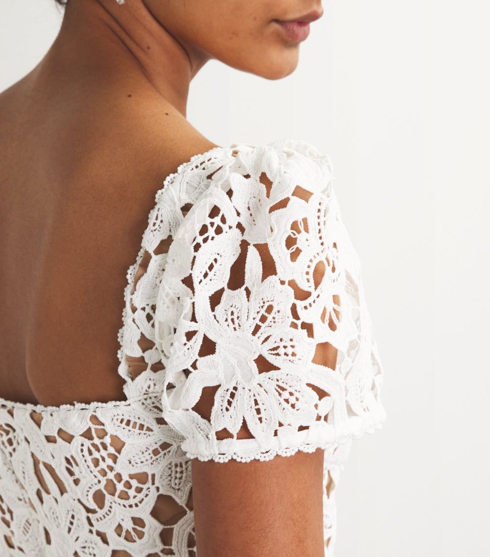 Self-Portrait Self-Portrait Lace Mini Dress