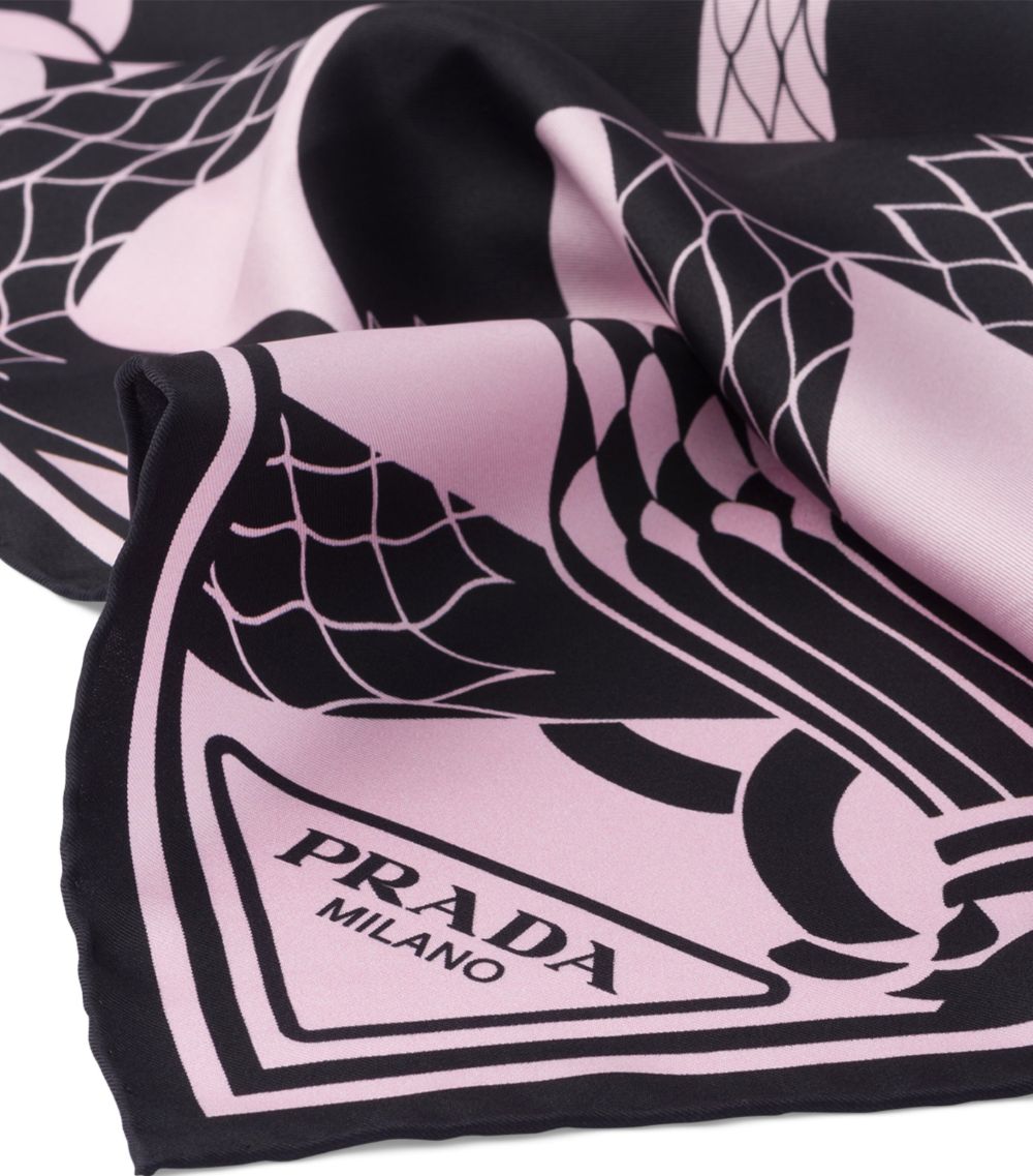 Prada Prada Silk Snake Scarf