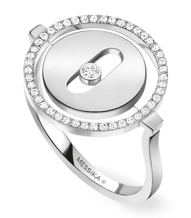 Messika Messika White Gold And Diamond Lucky Move Ring