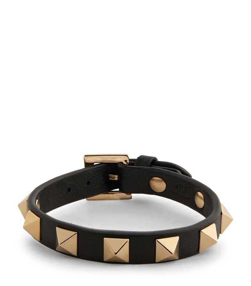 VALENTINO GARAVANI Valentino Garavani Leather Rockstud Bracelet