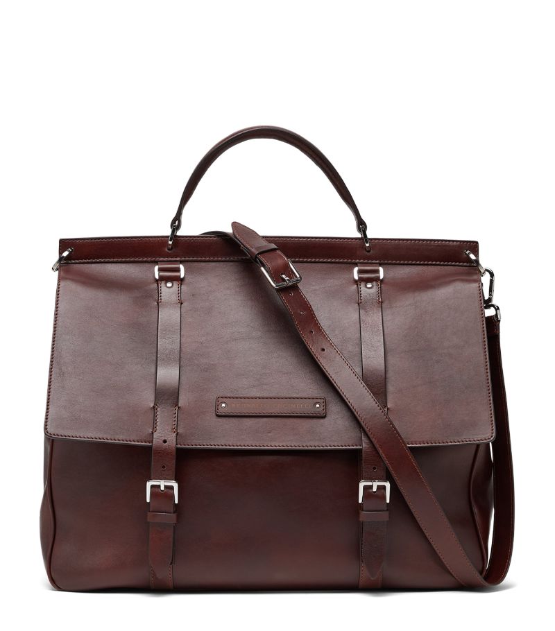 Brunello Cucinelli Brunello Cucinelli Leather Briefcase