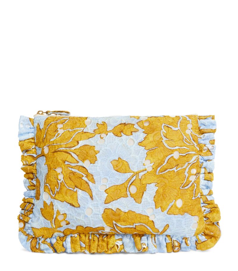 La Doublej La Doublej Floral Hand Pochette Bag