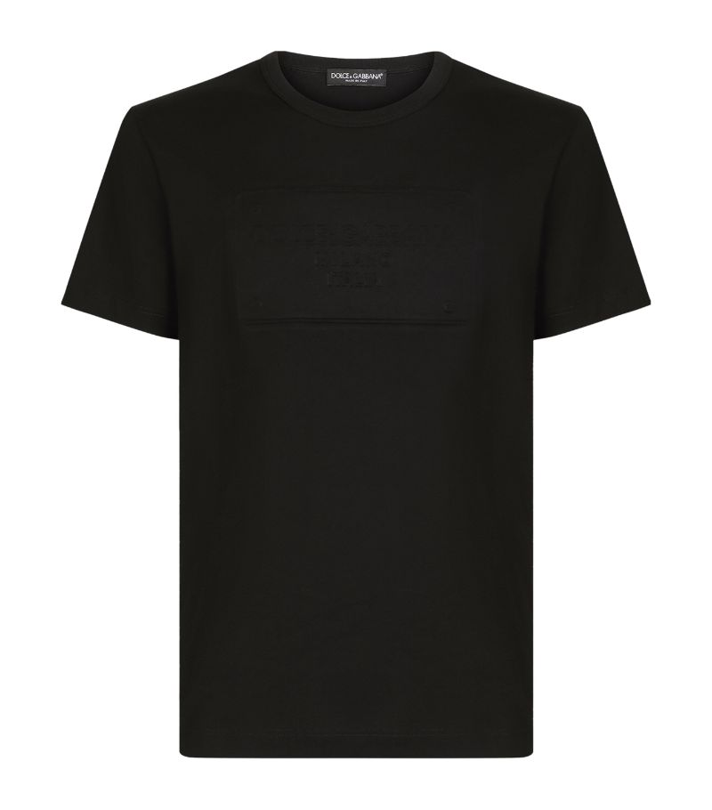 Dolce & Gabbana Dolce & Gabbana Embossed-Logo T-Shirt