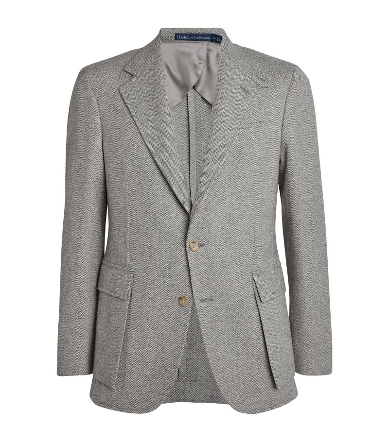 Polo Ralph Lauren Polo Ralph Lauren Herringbone Wool-Blend Blazer