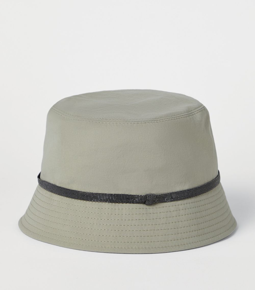 Brunello Cucinelli Brunello Cucinelli Techno Canvas Bucket Hat