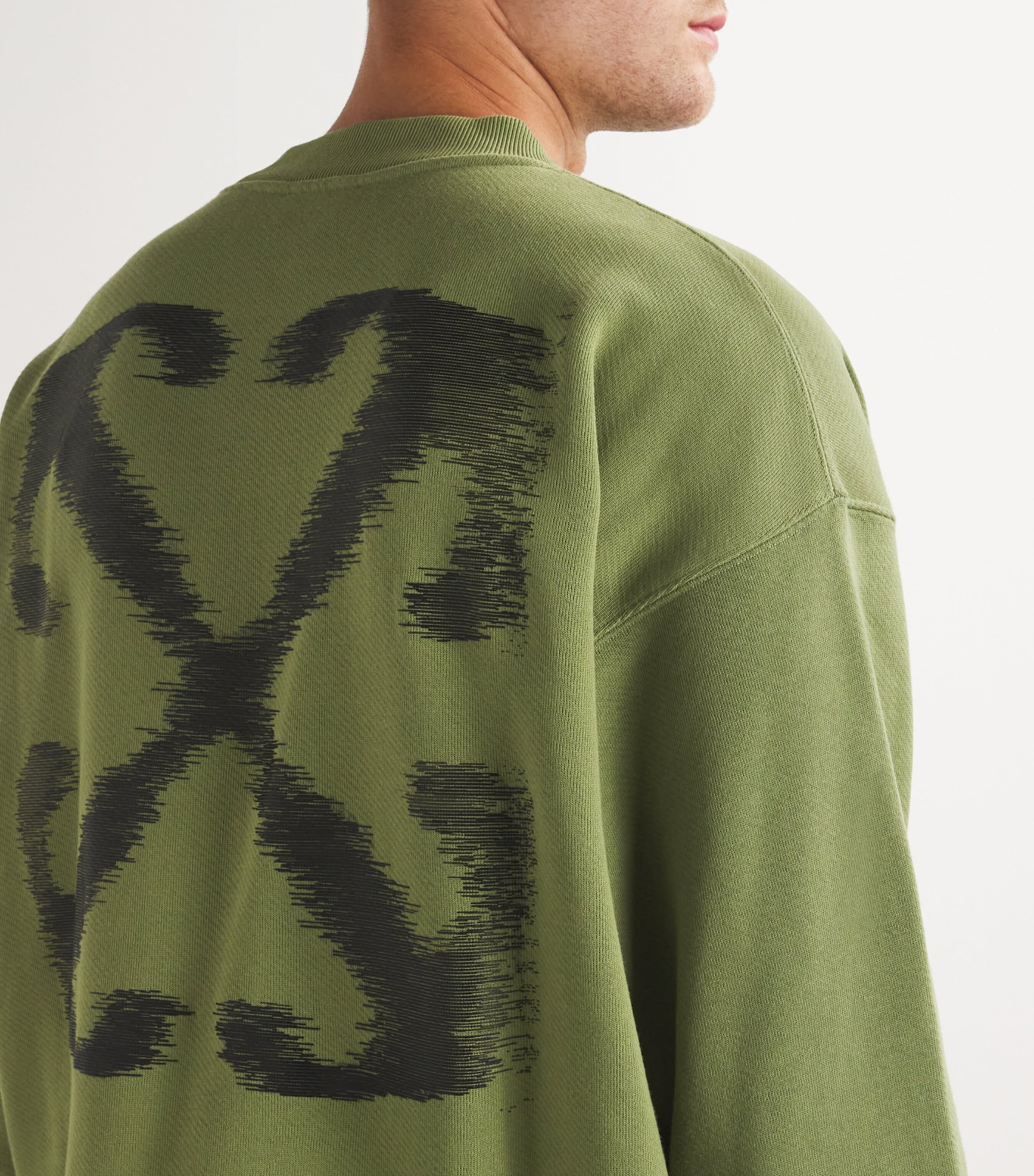 OFF-WHITE Off-White Cotton Blurred Arrows Sweatshirt