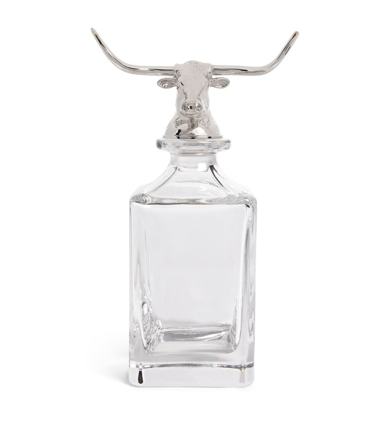 Deakin & Francis Deakin & Francis Crystal Longhorn Bull Decanter (650Ml)