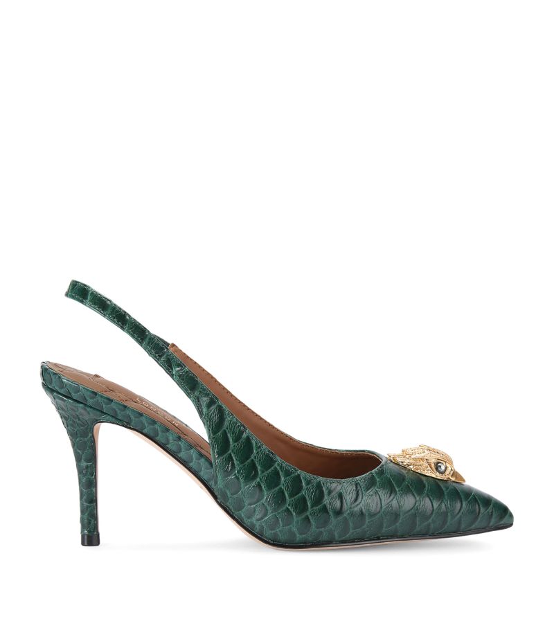 Kurt Geiger London Kurt Geiger London Snake-Effect Belgravia Slingback Pumps