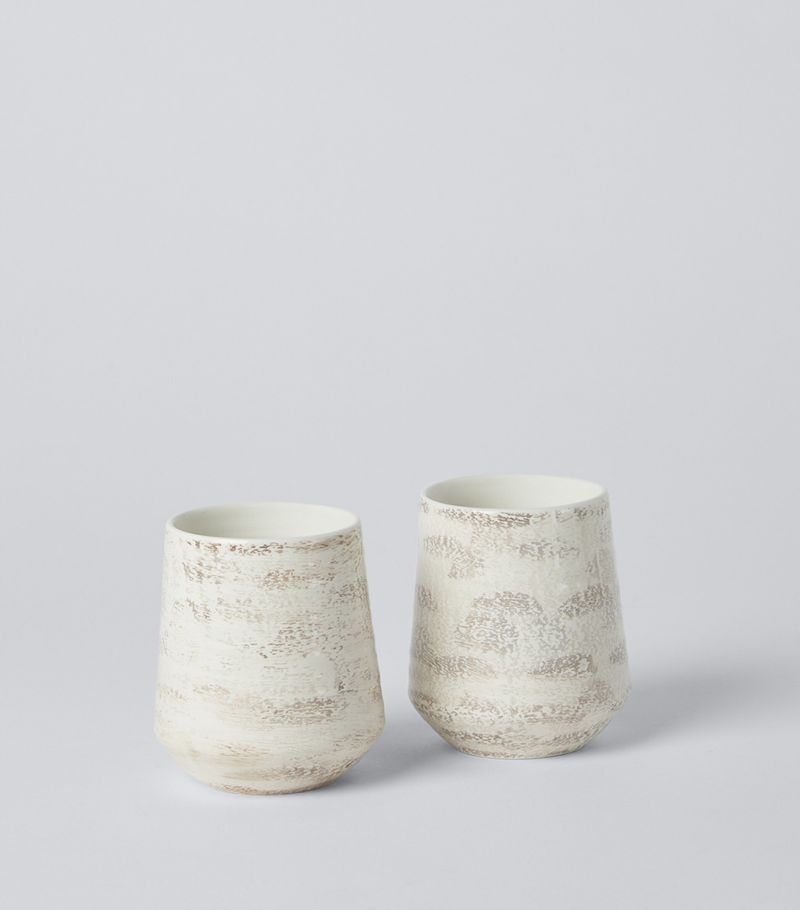 Brunello Cucinelli Brunello Cucinelli Set of 2 Ceramic Tradition Cups