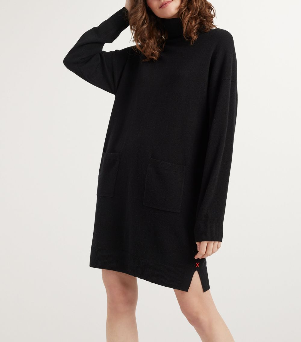 Chinti & Parker Chinti & Parker Wool-Cashmere Rollneck Sweater Dress