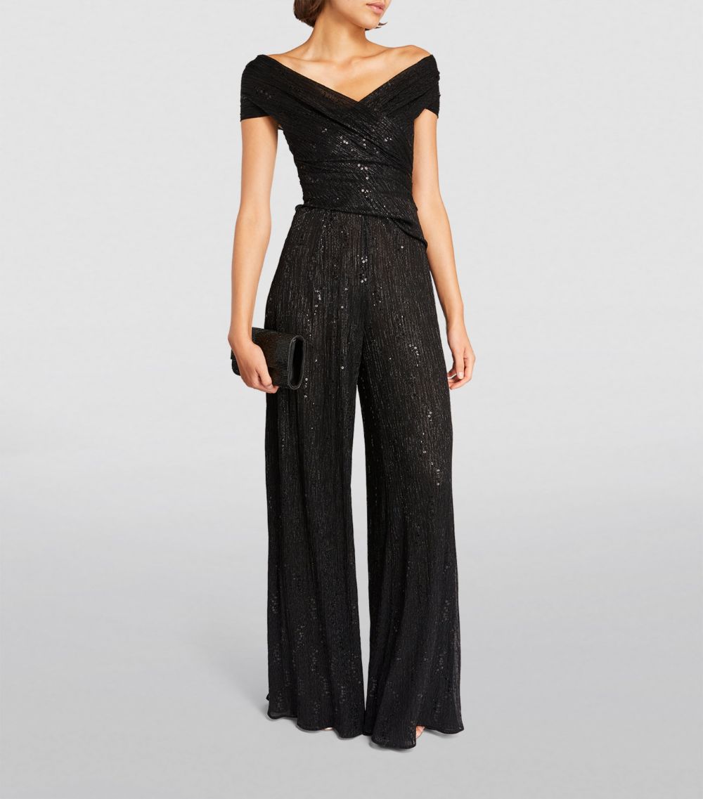 Talbot Runhof Talbot Runhof Exclusive Off-The-Shoulder Jumpsuit