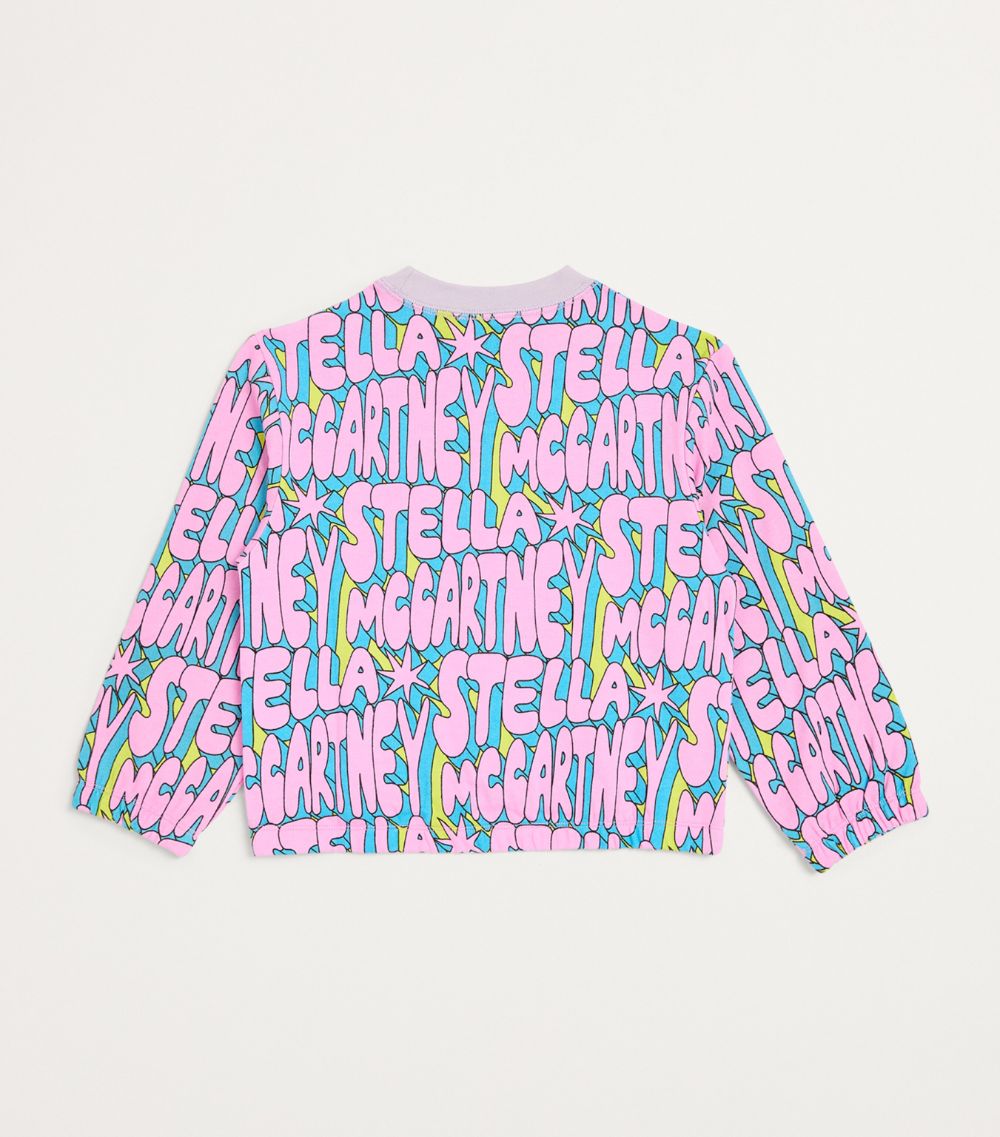 Stella McCartney Kids Stella Mccartney Kids Stella Print Cosmic Sweatshirt (2-14 Years)