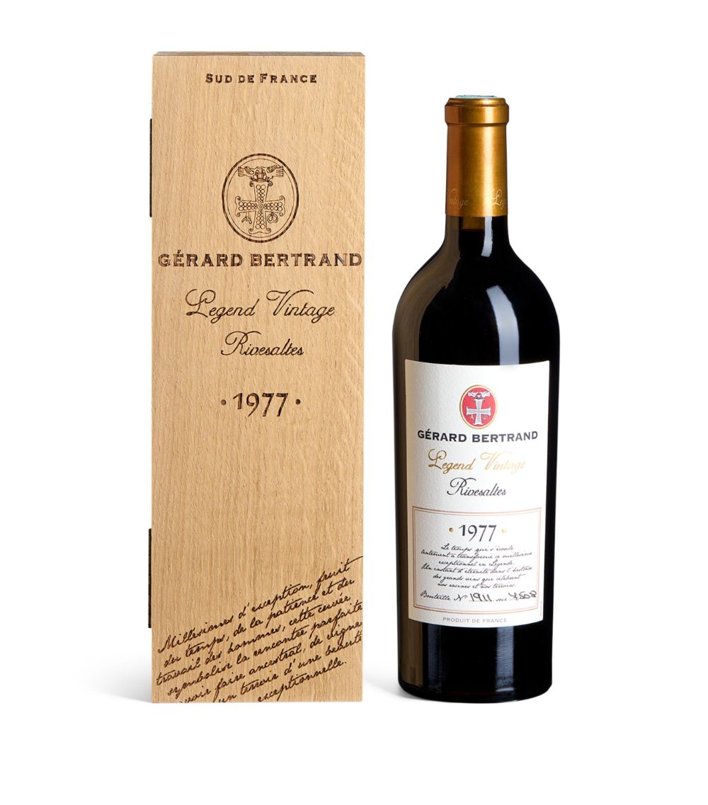 Gérard Bertrand Gérard Bertrand Legend Vintage Rivesaltes Fortified Wine 1977 (75Cl) - Languedoc-Roussillon, France
