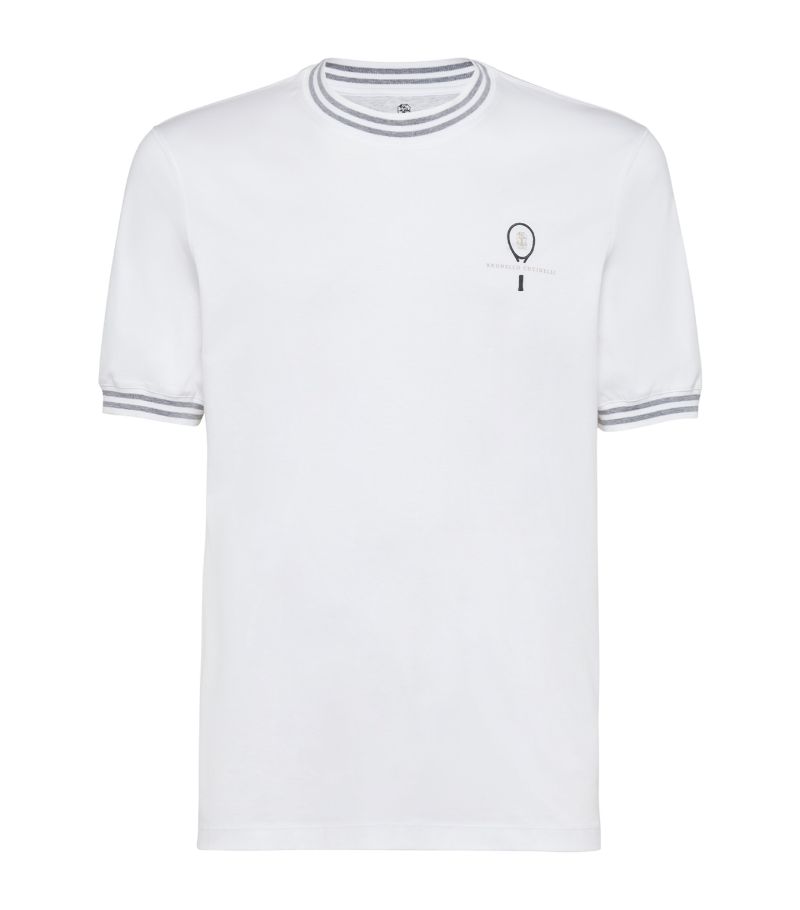 Brunello Cucinelli Brunello Cucinelli Cotton Tennis T-Shirt