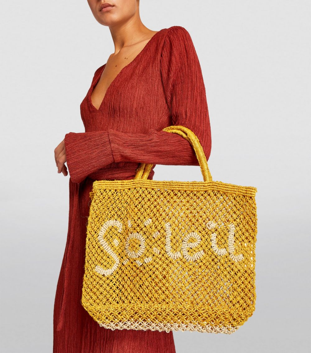 The Jacksons The Jacksons Small Woven Soleil Tote Bag