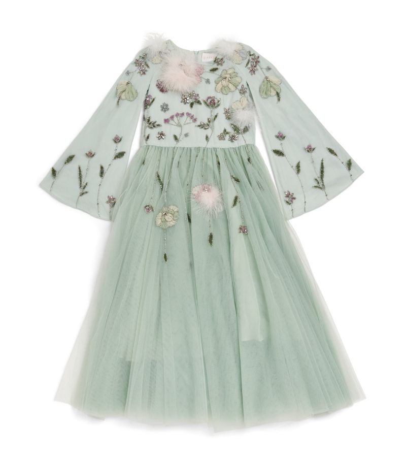 Eirene Eirene Embellished Floral Dress (2-11 Years)