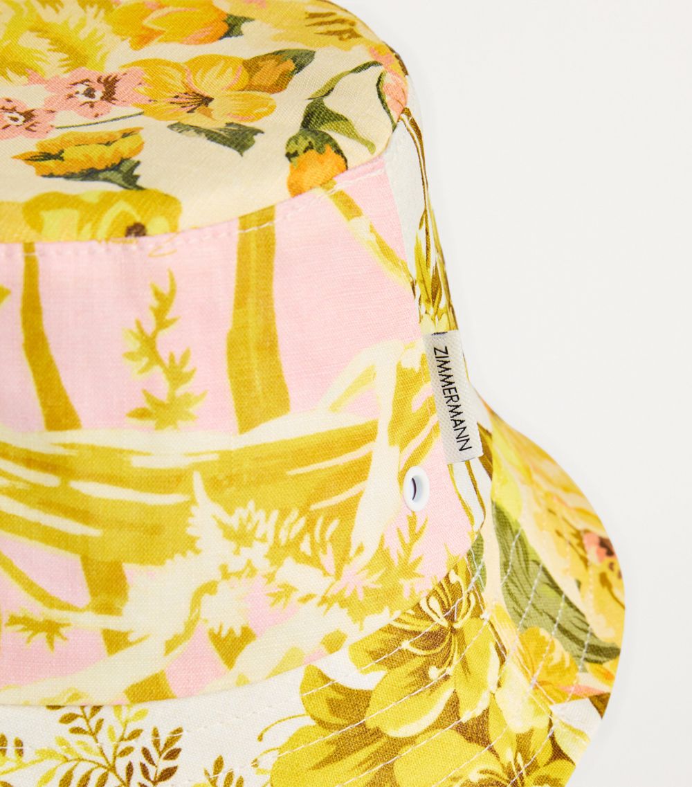 Zimmermann Zimmermann Floral Print Bucket Hat