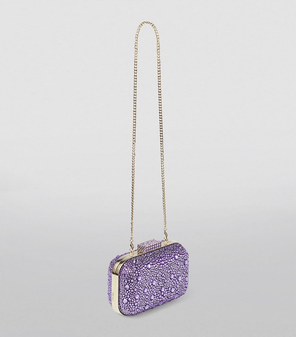 Jimmy Choo Jimmy Choo Crystal-Embellished Clutch Bag