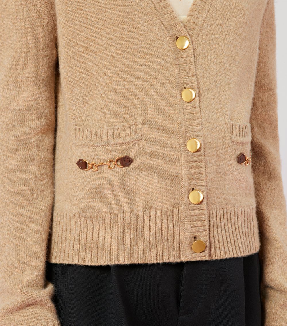 Gucci Gucci Cashmere Horsebit Cardigan