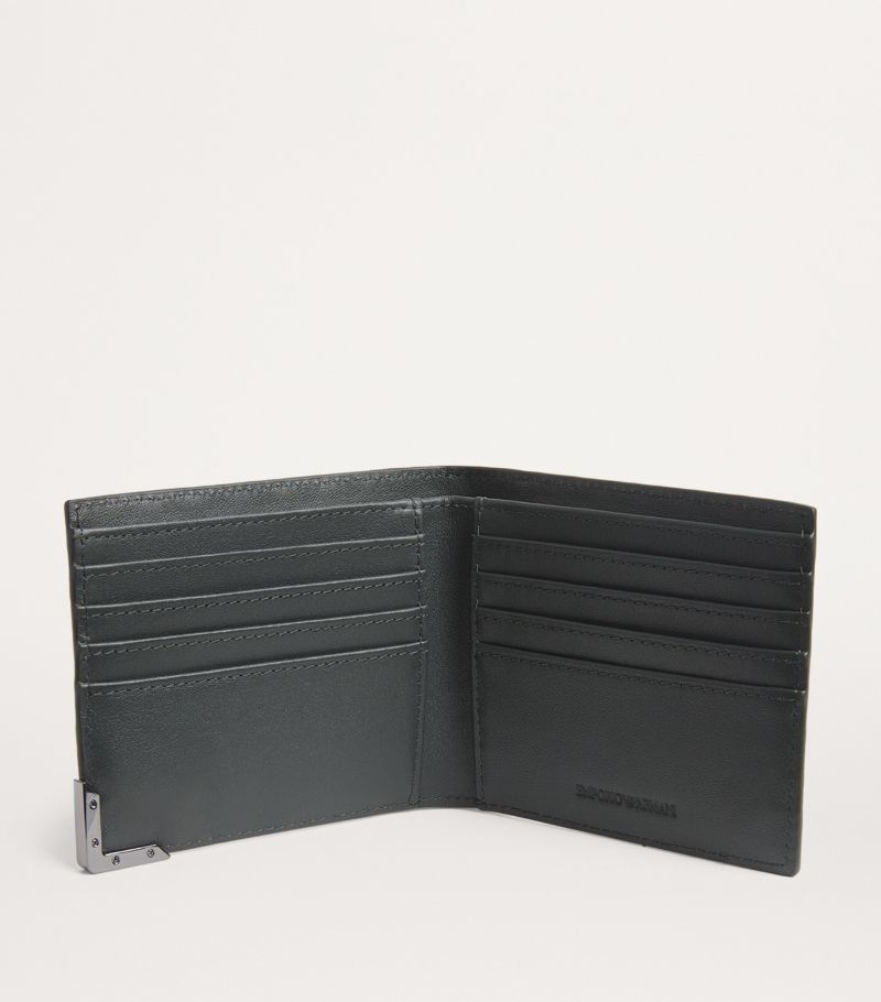 Emporio Armani Emporio Armani Embossed Bifold Wallet