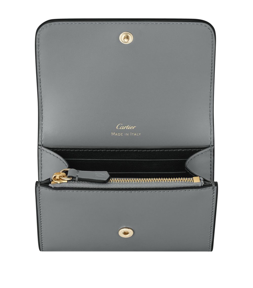 Cartier Cartier Mini Leather C De Cartier Wallet