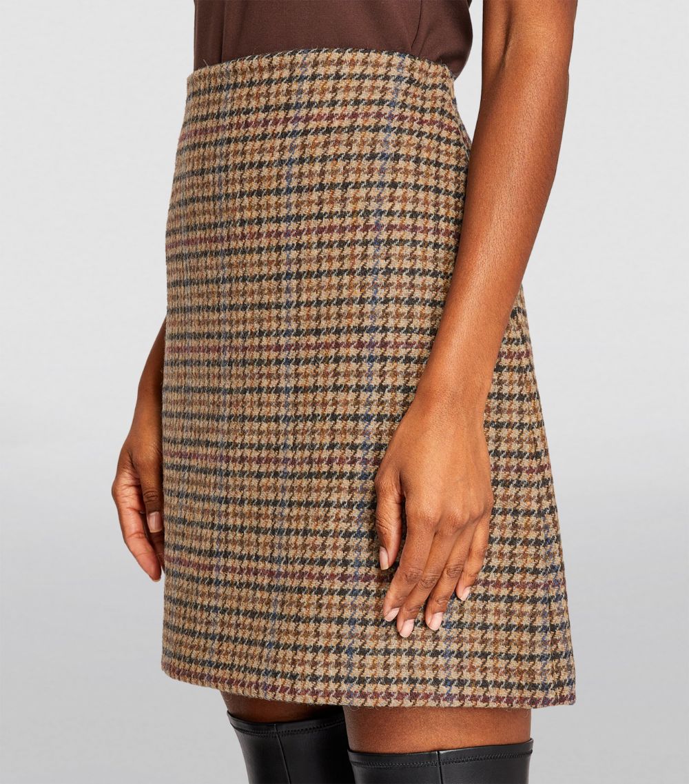 Weekend Max Mara Weekend Max Mara Houndstooth Mini Skirt