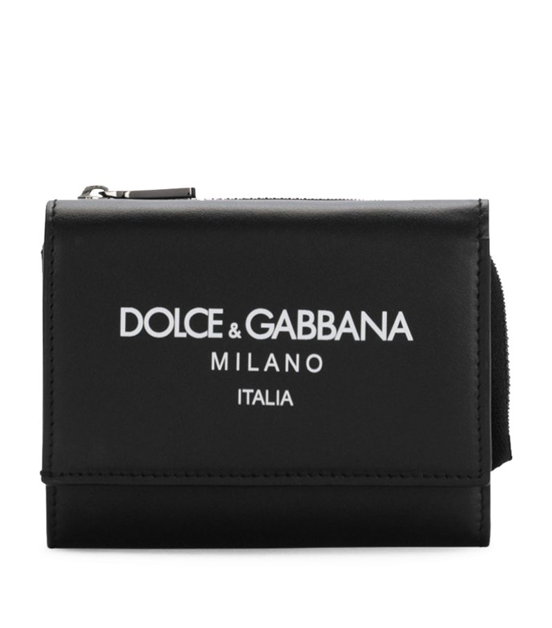 Dolce & Gabbana Dolce & Gabbana Calfskin French-Flap Wallet