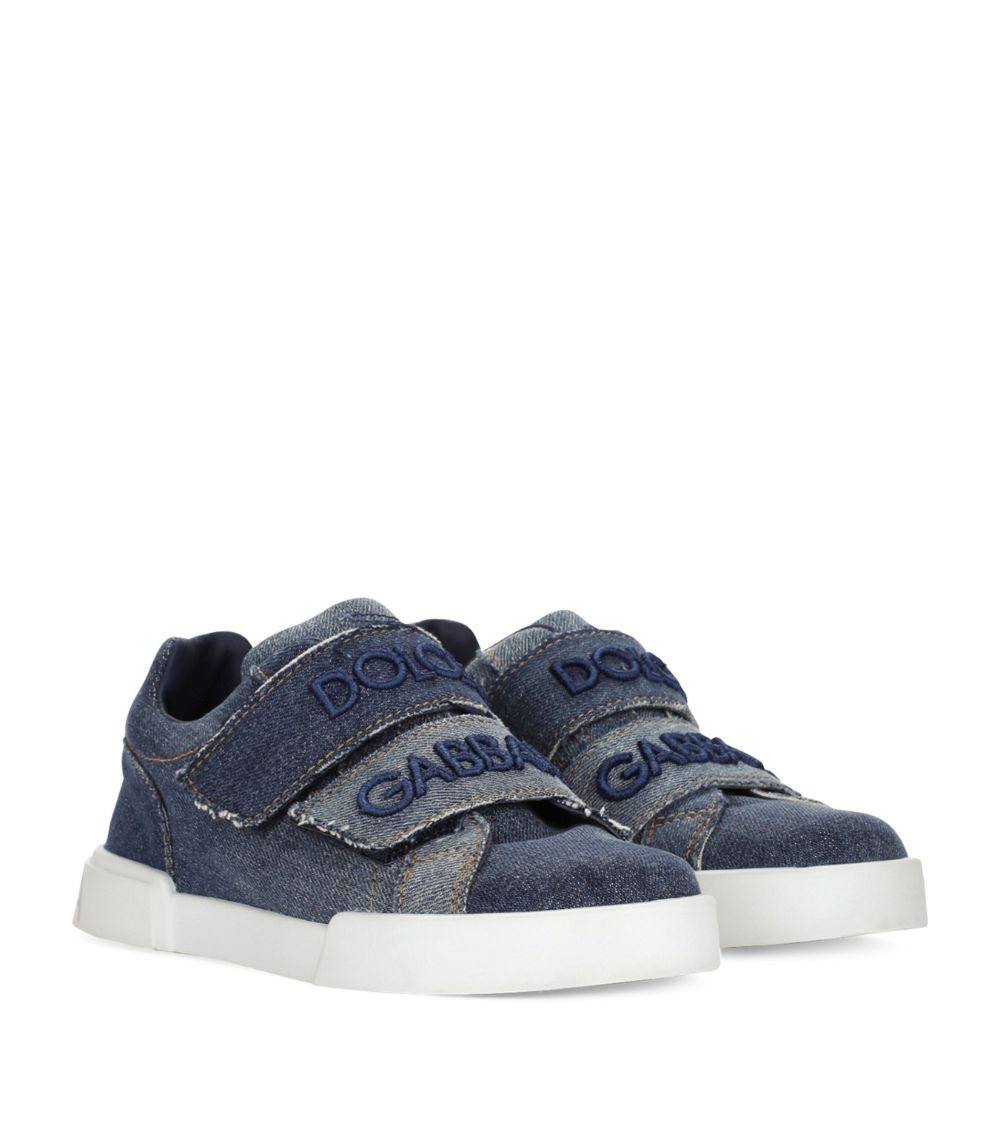 Dolce & Gabbana Dolce & Gabbana Kids Denim Sneakers