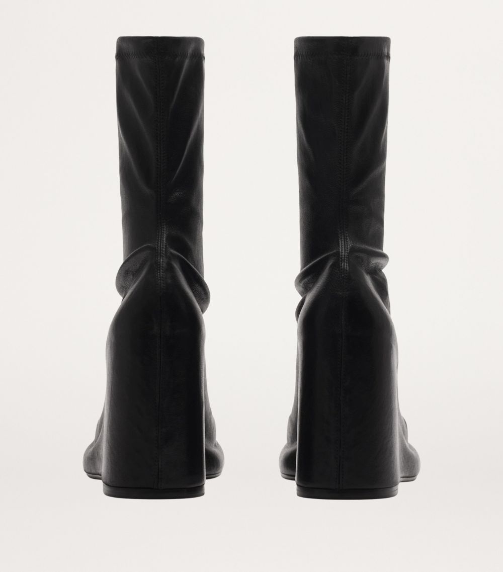 Burberry Burberry Leather Pillar Boots 95