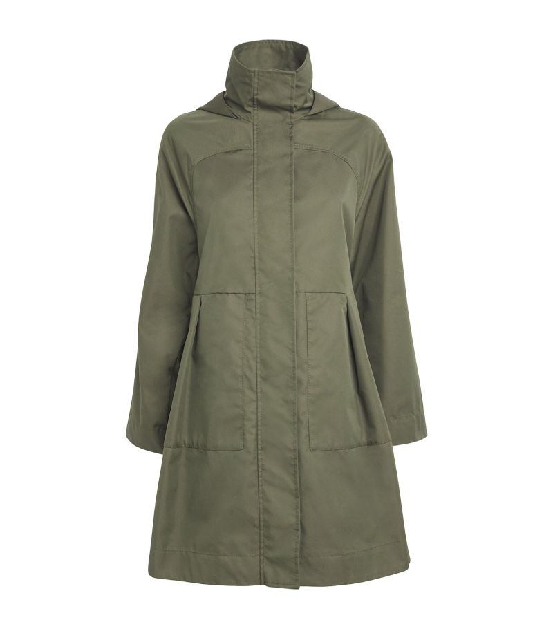 Max & Co. Max & Co. Hooded Rain Jacket