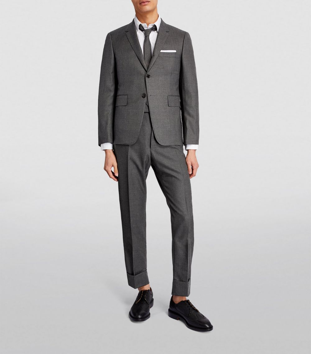 Thom Browne Thom Browne Wool 2-Piece Suit And Tie