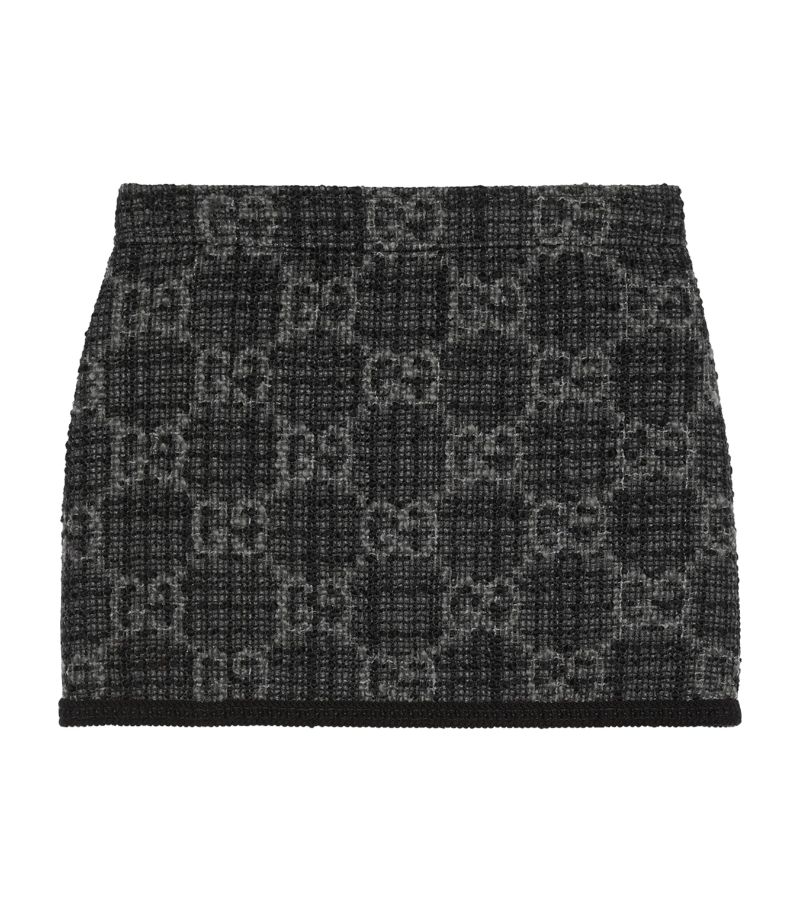 Gucci Gucci Tweed Gg Skirt