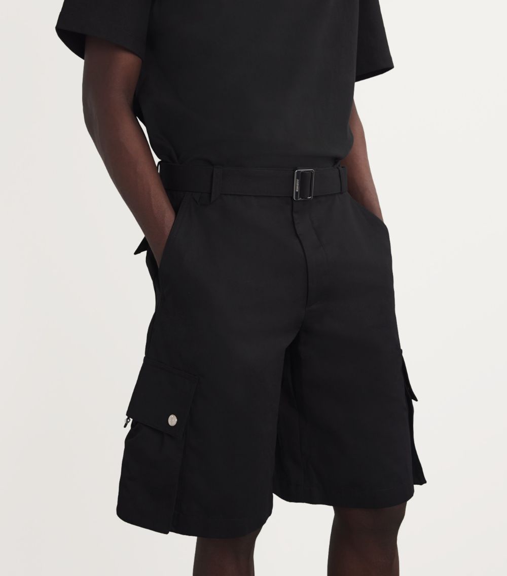 Jacquemus Jacquemus Cotton-Linen Cargo Shorts