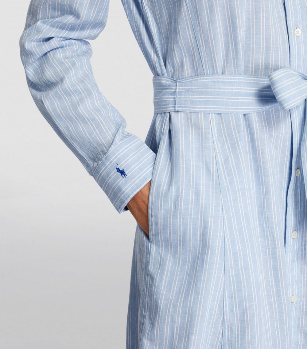 Polo Ralph Lauren Polo Ralph Lauren Striped Shirt Midi Dress