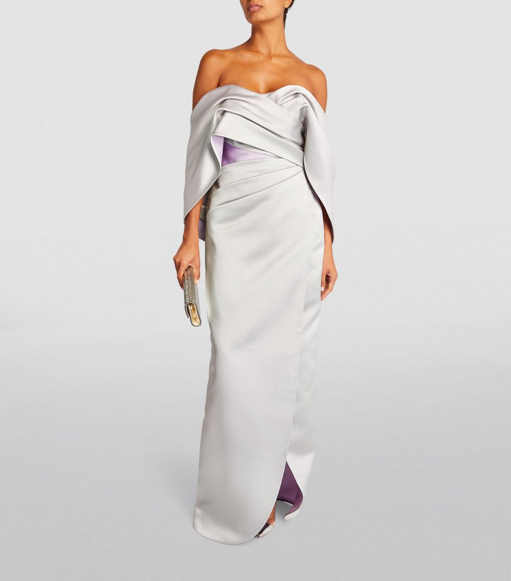 Carolina Herrera Carolina Herrera Off-The-Shoulder Gown