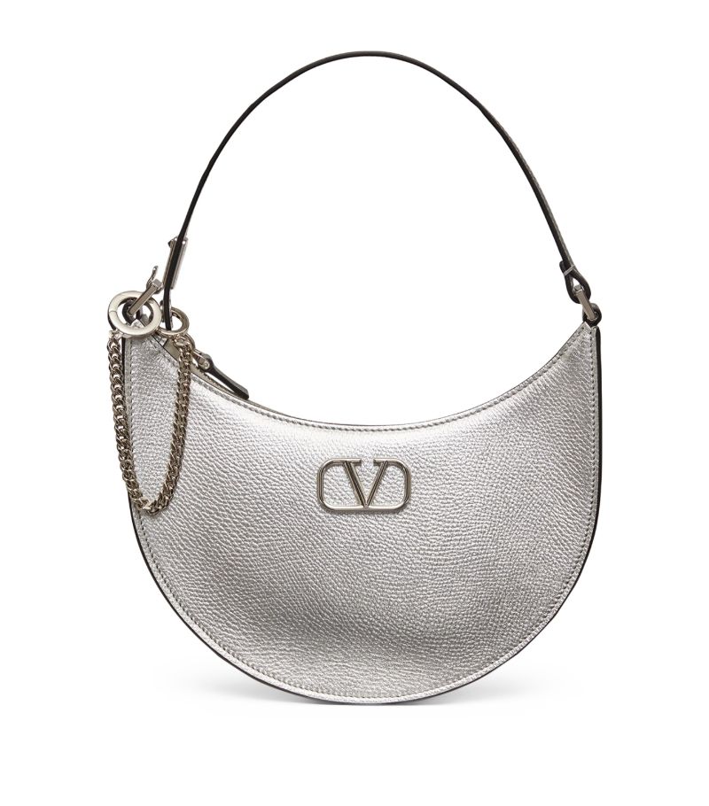 VALENTINO GARAVANI Valentino Garavani Mini Leather Vlogo Signature Top-Handle Bag