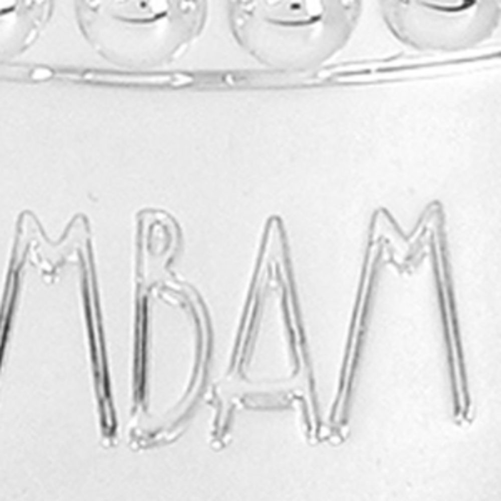 Bam Bam Bam Bam Silver-Plated Hair Keepsake Box