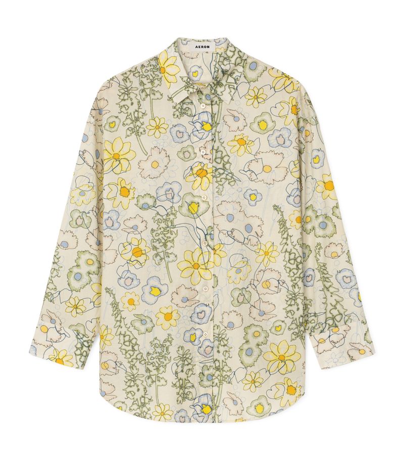 Aeron Aeron Floral Oversized Roche Shirt