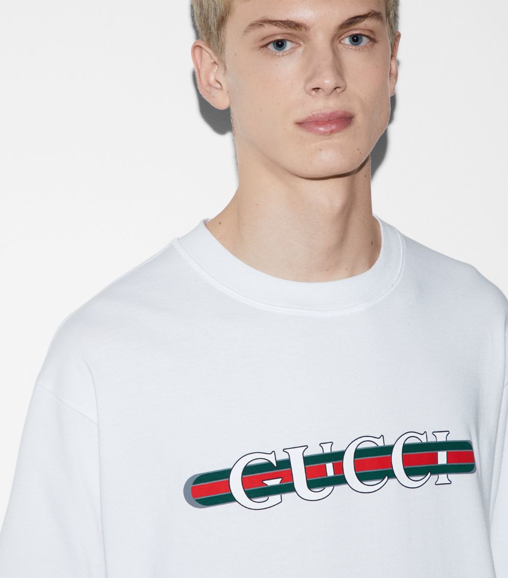 Gucci Gucci Cotton Logo T-Shirt