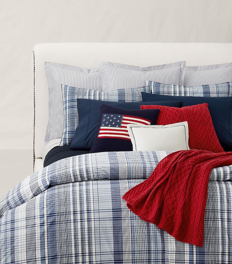 Ralph Lauren Home Ralph Lauren Home Summer Hill Square Oxford Pillowcase (65Cm X 65Cm)