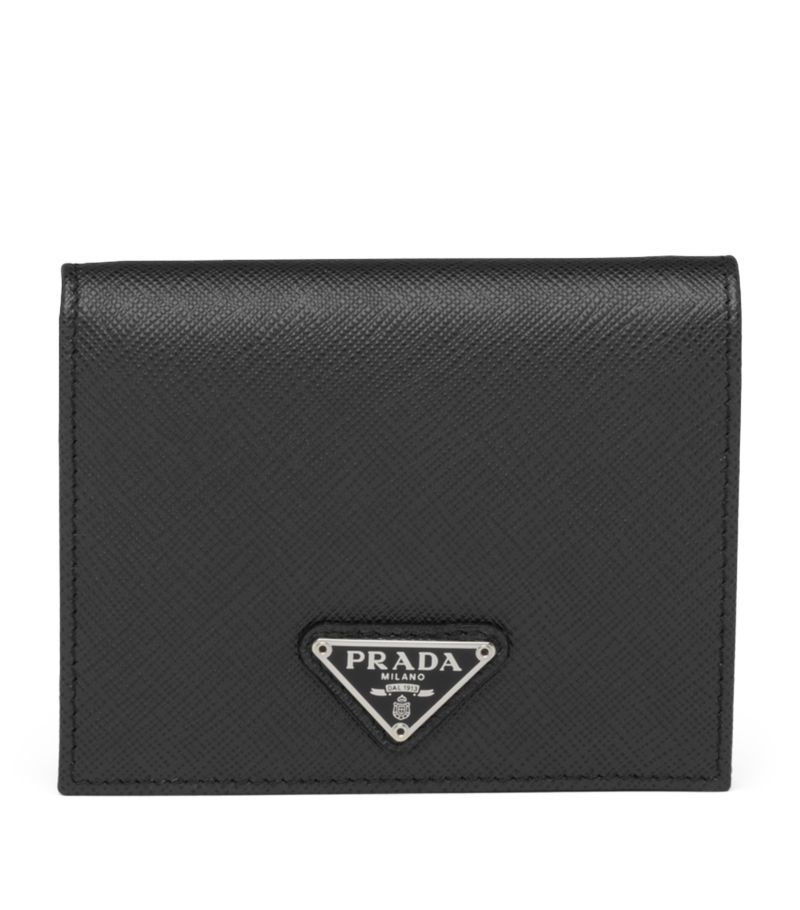 Prada Prada Small Saffiano Leather Bifold Wallet