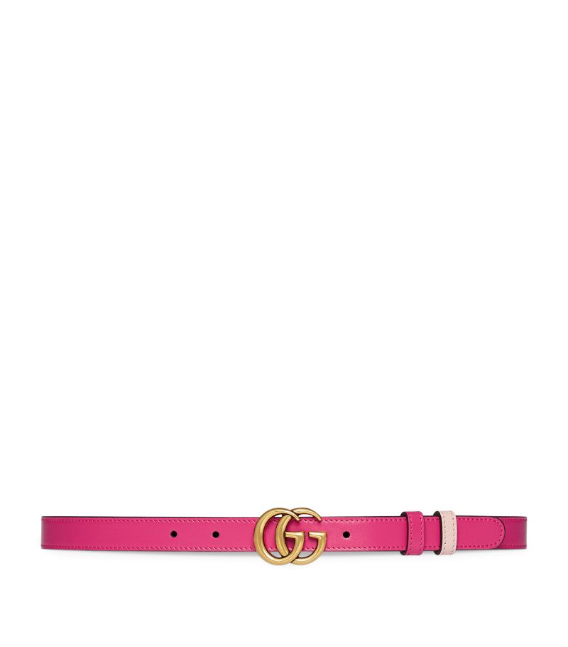 Gucci Gucci Reversible Marmont Thin Belt